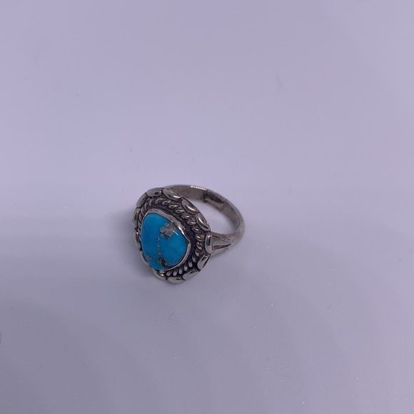 Turquoise ring sz 6.5 - Picture 3 of 5